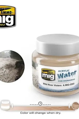 Achat Immédiat Eau Acrylique "Wild River - Rivière sauvage" - AMMO 2203