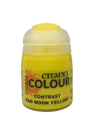 Peinture Contrast Bad Moon Yellow, 18ml, Citadel 29-53 Meilleur Prix