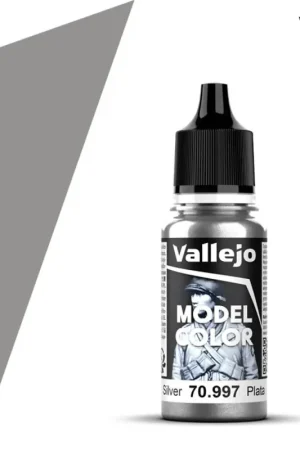 Achat Immédiat Argent N°195 - 18ml Model Color - VALLEJO 70.997