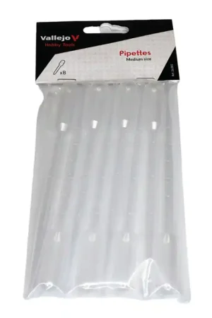 8 Pipettes 3 ml/0,10 fl oz - VALLEJO 26003 Top Vente