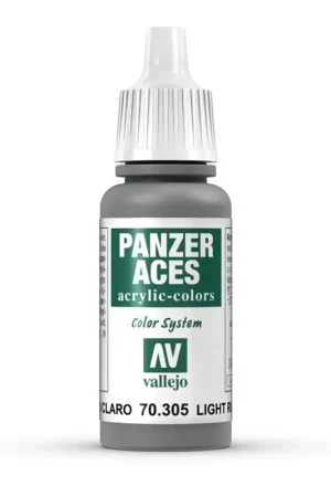 Peinture Acrylique, 17ml, Panzer Aces Caoutchouc Clair - VALLEJO 70305 Top Vente