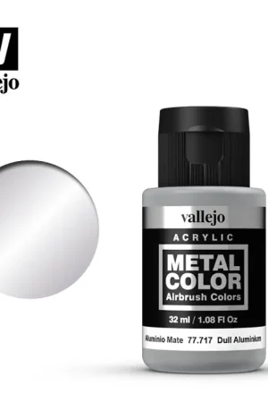 Peinture Aluminium Mat, Metal Color 32 ml - VALLEJO 77717 Seulement Aujourd'hui