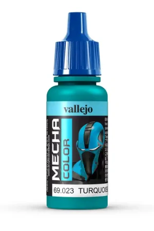 Commander Vite Peinture acrylique "Mecha Color" Turquoise 17 ml - VALLEJO 69023 PM023