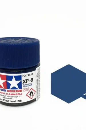 Livraison Express Bleu mat pot de 10ml - TAMIYA 81708 / XF8