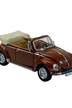 Volkswagen Coccinelle 1303 cabriolet, brun métallisé - PCX 870518 - HO 1/87 Dernier Modèle