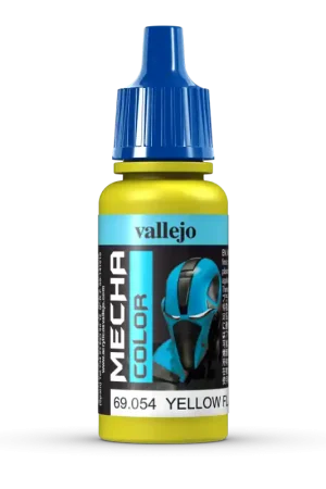Peinture acrylique "Mecha Color" jaune fluorescent 17 ml - VALLEJO 69054 PM054 Acheter Direct