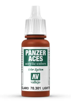 Nouvel Arrivage Peinture Acrylique, 17ml, Panzer Aces Oxyde Clair - VALLEJO 70301