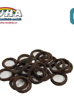 Bobines de fils rouillées D14 mm 20 pièces HO Duha 11595-A Commande En Gros