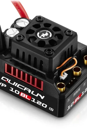 Acheter En Ligne Hobbywing Variateur QuicRun WP10BL120 G2 120A 2-4S HW30107200