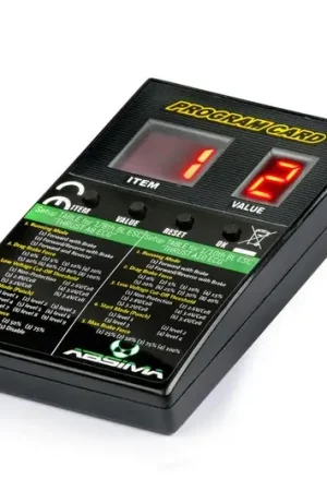 Absima Carte de Programmation Thrust BL Eco 1/10 et 1/8 2110041 Usine Directe
