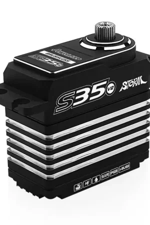 Power HD Servo S35 V2 Brushless SSR HV 45KG 0.085s HD-S35V2 Pas Cher