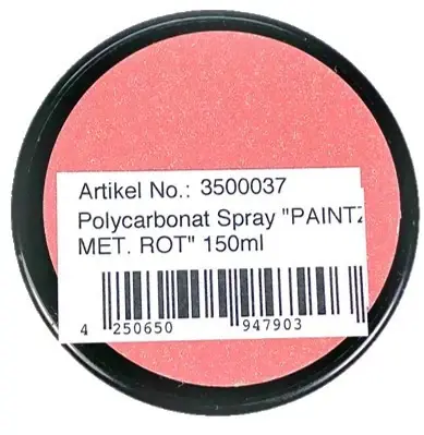 Achat Immédiat Absima Peinture Pour Lexan 150ml Rouge Metal 3500037