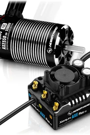 Hobbywing Combo Xerun Axe Plus R3 + Moteur brushless 540L Crawler Certifié