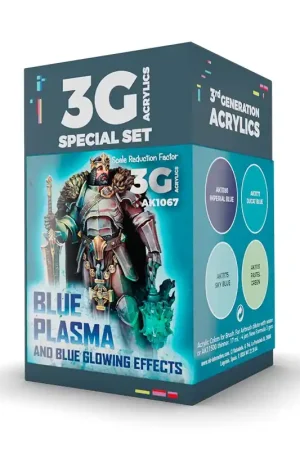 Wargame Color Set - Blue Plasma And Glowing Effects Offre Spéciale
