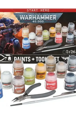 Petit Prix Warhammer 40,000 Set Peintures + Outils