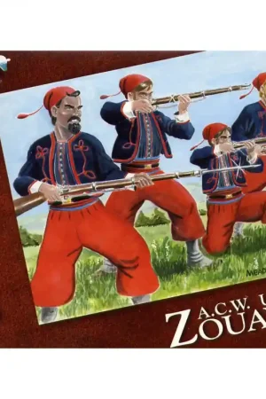 Figurine ZOUAVES 2ième SET 1/32 Petit Prix