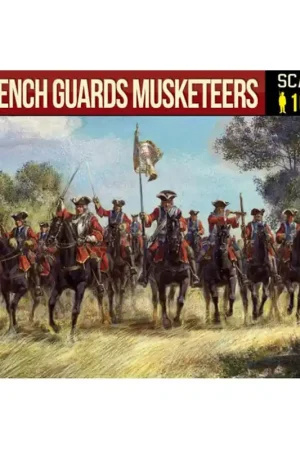 Dernière Chance Figurine French Guards Musketeers 1 72