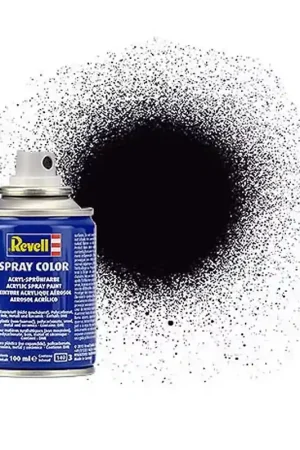 Aérosol Acrylique Spray Couleur Mat "Gris Anthracite" 100ml - Revell Usine Directe