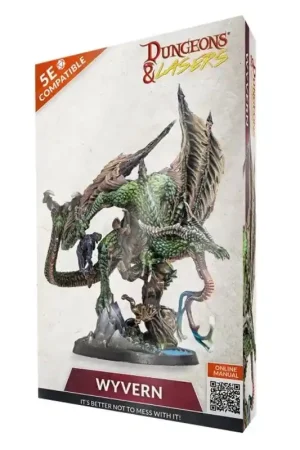 Dungeons & Lasers - Figurine de Wyvern Solde