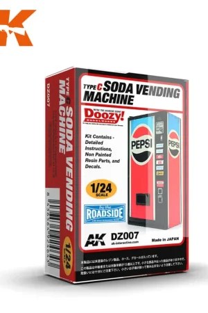 Satisfait Ou Remboursé AK-Interactive DZ007 Soda Vending Machine / Type C
