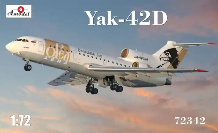 A-Model 72342 Yak-42D Commander Vite