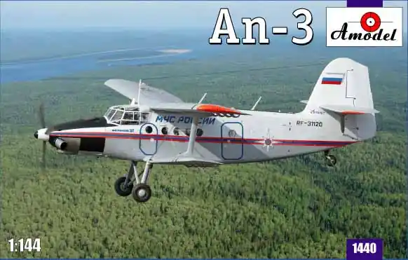 A-Model 01440 Soviet Antonov AN-3 Offre Limitée