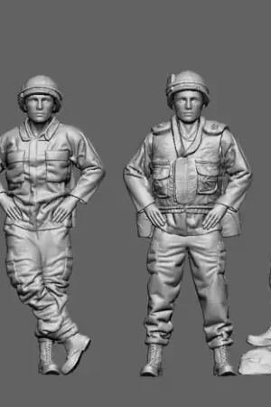 Retour Gratuit Germania-Figuren 72-CW-2047 Vietnam - Observation Post