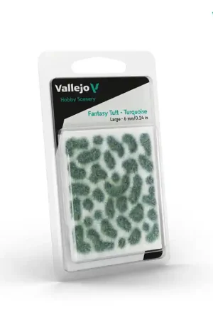 Solde Vallejo SC432 Fantasy Tuft – Turquoise