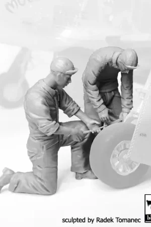 Achat Immédiat Black Dog F32070 Mechanics personnel USAAF 1940-1945 Set N°3