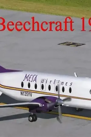 A-Model 72317 Beechcraft 1900D Mesa Airlines Vente Flash