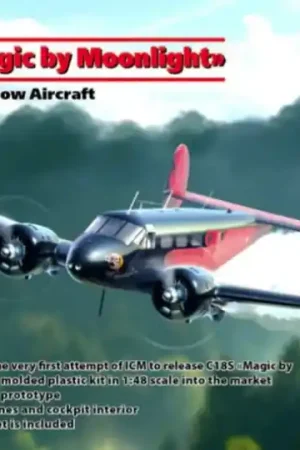 Bon Marché ICM 48186 Beech C18S "Magic by Moonlight", Airshow Aircraft
