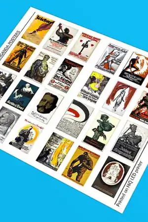 Réduction Black Dog P35002 WW I Germany Propaganda posters (24 posters)