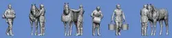 Germania-Figuren 72-WW2-0576 Train Soldiers Tend To Horses Satisfait Ou Remboursé