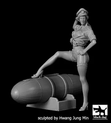 Usine Directe Black Dog F32034 US Pin -up N°3