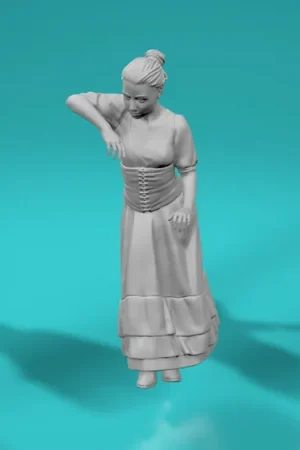 EMP3D 99204726-25 Spaghetti Western - dziewczyna do towarzystwa - poza nr 1 (1 Figurka) Prix Bas