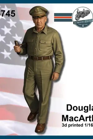 FC ModelTrend 16745 Douglas MacArthur - Figure (3D-Printed) Certifié
