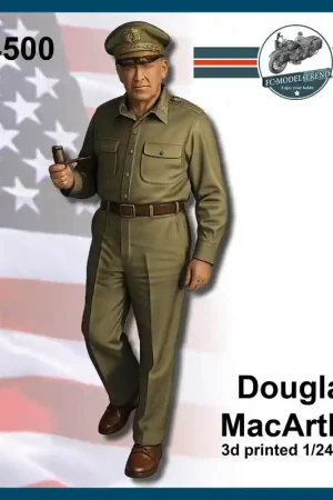 FC ModelTrend 24500 General Douglas MacArthur - Figure (3D-Printed) Commander Maintenant