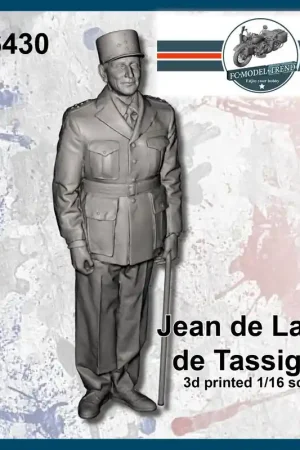 Achetez Aujourd'hui FC ModelTrend 16730 Jean de Lattre de Tassigny Figure (3D-Printed)