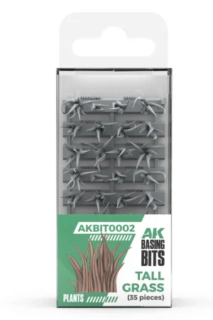 Satisfait Ou Remboursé AK-Interactive AKBIT0002 Tall Grass - Basing Bits (3D-Printed / 35 pcs)