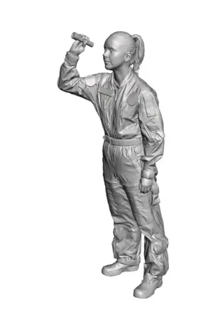 3d Scale Model Universe 48F047 Finnish Air Force Loadmaster Flying Crewchief 3 Expédition Rapide