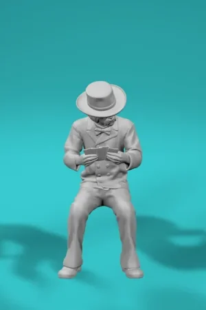 Pas Cher EMP3D 99204721-35 Spaghetti Western - Gracz w Karty - Poza nr 3