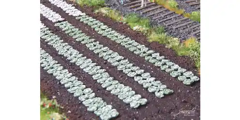 Juweela 28227 Green Cabbage Plants (440 pcs) Paiement Sécurisé