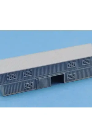 Meilleure Vente Black Cat Models DD350010d Two Storeys Long Warehouse (1 piece)