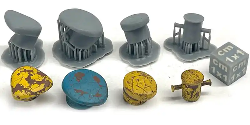 EMP3D 99190106-06 Poler, knecht - typ 6 - 6 mm wysokości (8 sztuk) Commande En Gros