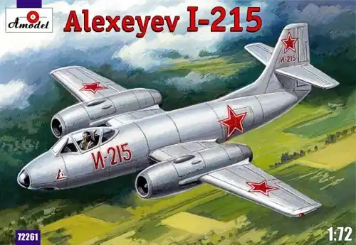 A-Model 72261 Soviet jet fighter Alexeyev I-215 Marque