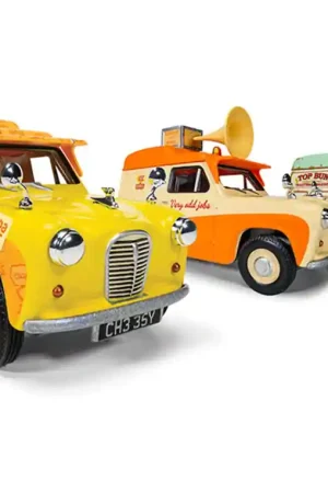 Offre Spéciale NEW! Corgi CC80505 Wallace & Gromit Austin A35 Van Collection - Cheese Please!, Top Bun, Spick & Spanmobile (3 Cars)