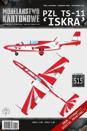 Modelarstwo kartonowe 515 PZL TS-11 ‘Iskra‘ Nouveauté