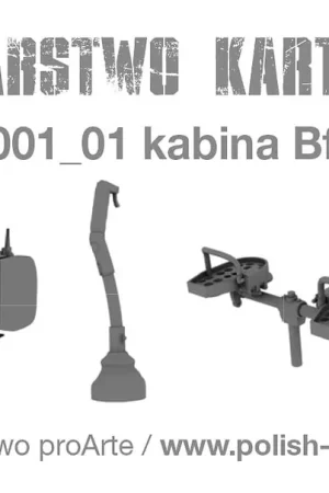 Modelarstwo kartonowe R-001-01 Bf 109 B/E - Kabina Achetez Aujourd'hui