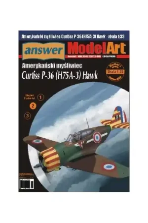 Acheter Direct Answer MA-03-2005-01 Curtiss P-36 (H75A-3) Hawk - American Fighter