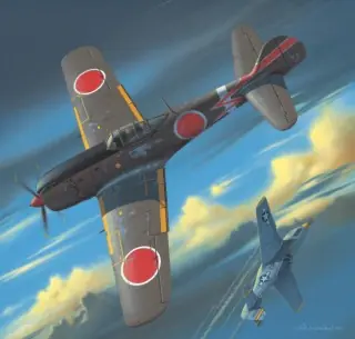 Haliński KA-1-2006 Nakajima Ki-84 Hayate - Japanese Fighter Dernière Chance